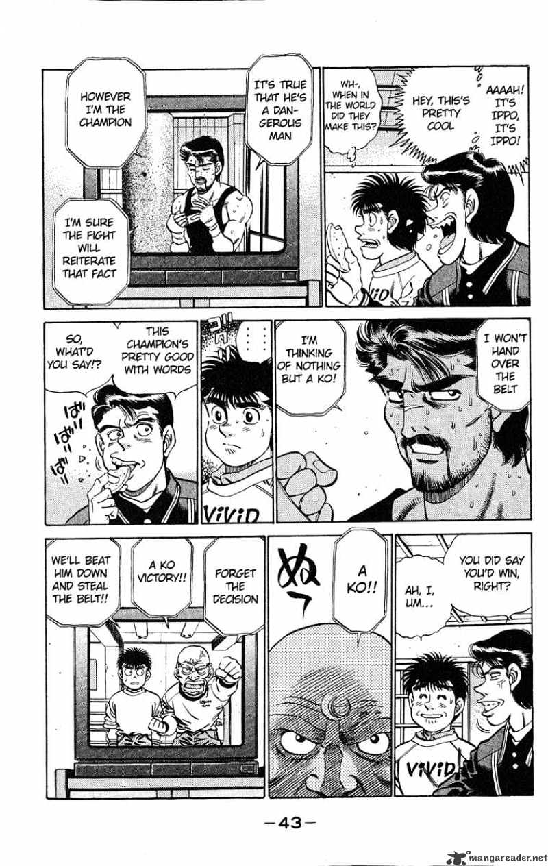 Hajime no Ippo: Fighting Spirit, Chapter 181 image 03